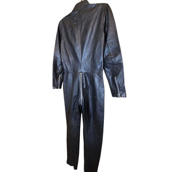 Unisex NORTH BOUND LEATHER - Leather CS1M Catsuit BDSM Kink LGBTQ sz M  - NWOT - Picture 7 of 14